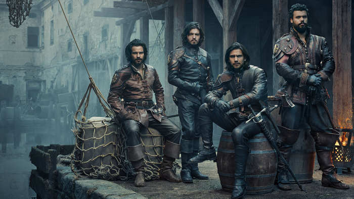Постер сериала «Мушкетеры»