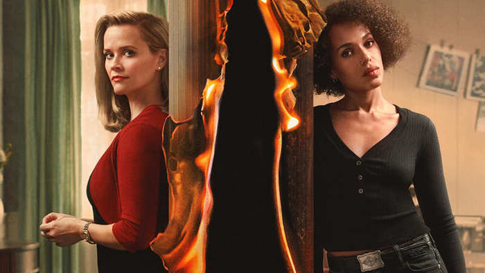 Постер сериала «И повсюду тлеют пожары»