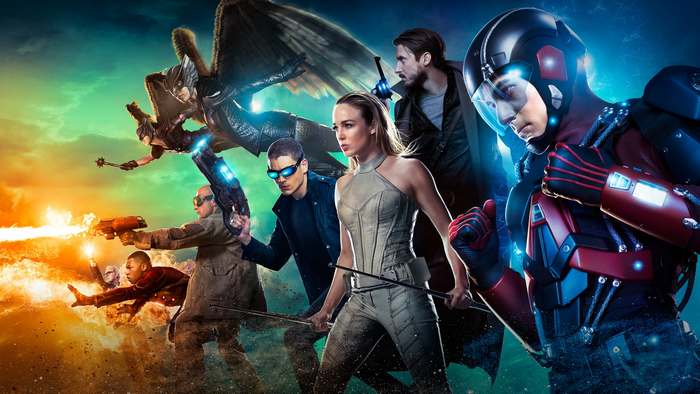 Постер сериала «Легенды завтрашнего дня»