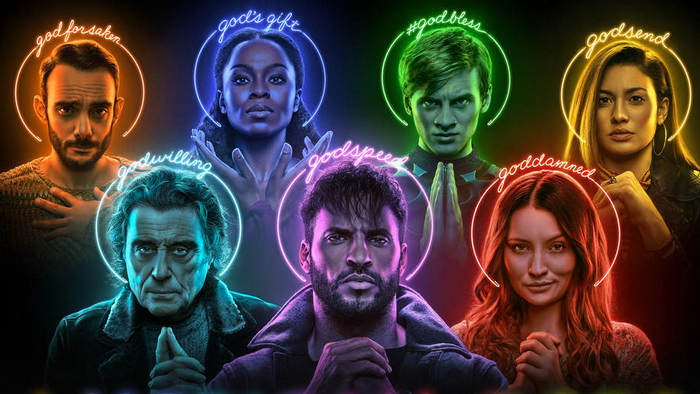 Постер сериала «Американские боги»