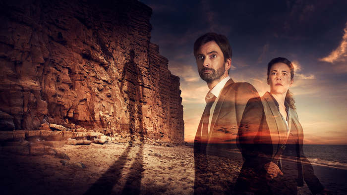 Постер сериала «Убийство на пляже»