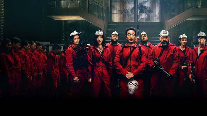 Постер сериала «Бумажный дом: Корея»