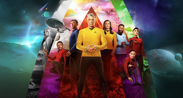Постер сериала «Звёздный путь: Странные новые миры»