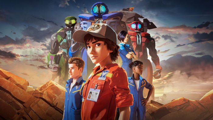 Постер сериала «Мехкадеты»