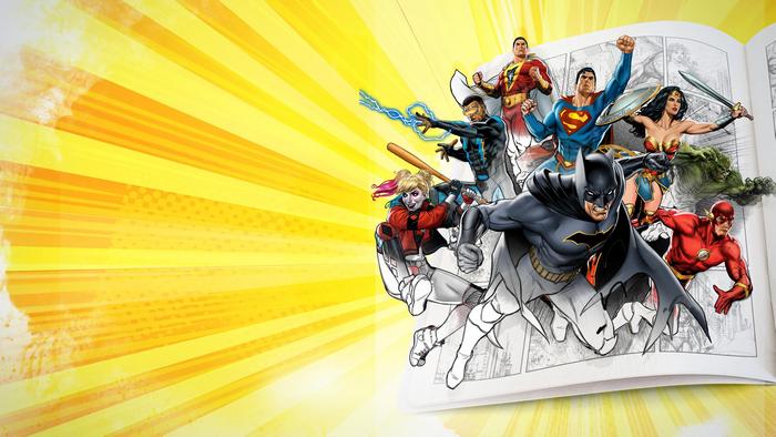 Постер сериала «Суперсилы: История DC»