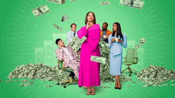 Постер сериала «Женщина при деньгах»