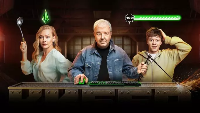 Постер сериала «Киберпапа»