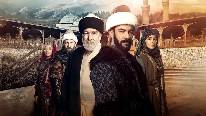 Постер сериала «Азиз Махмуд Аль-Хюдаи: Путешествие любви»