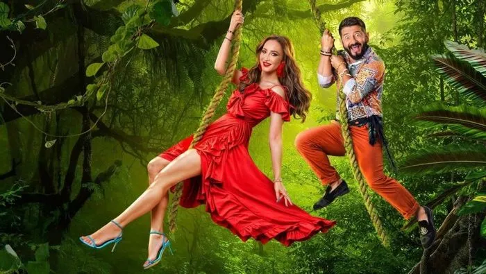 Постер сериала «Звезды в джунглях»