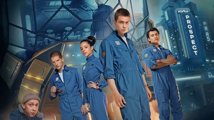 Постер сериала «Подростки в космосе»
