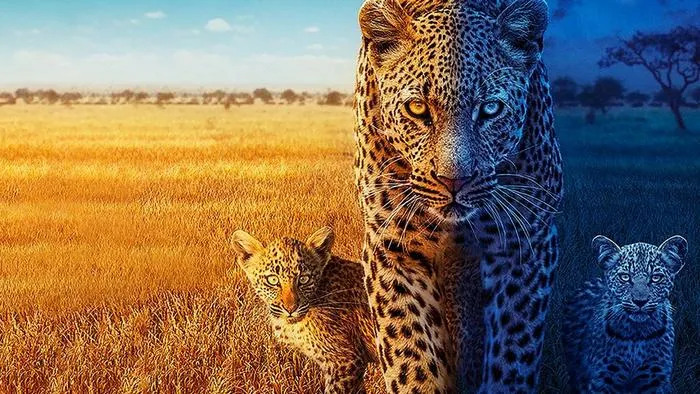 Постер сериала «Большие кошки днём и ночью»
