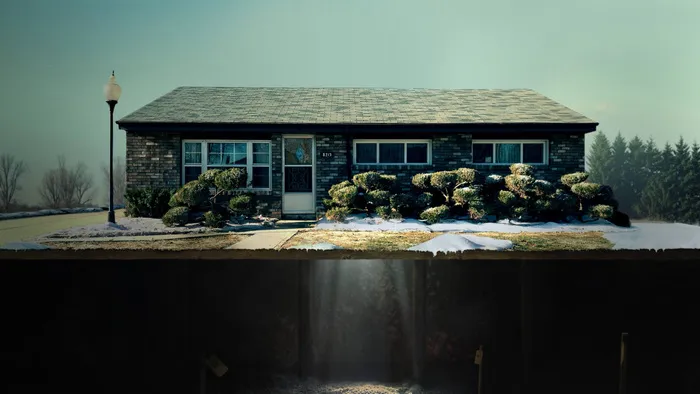 Постер сериала «Джон Уэйн Гейси: Замаскированный дьявол»