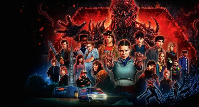 Постер сериала «Очень странные дела»