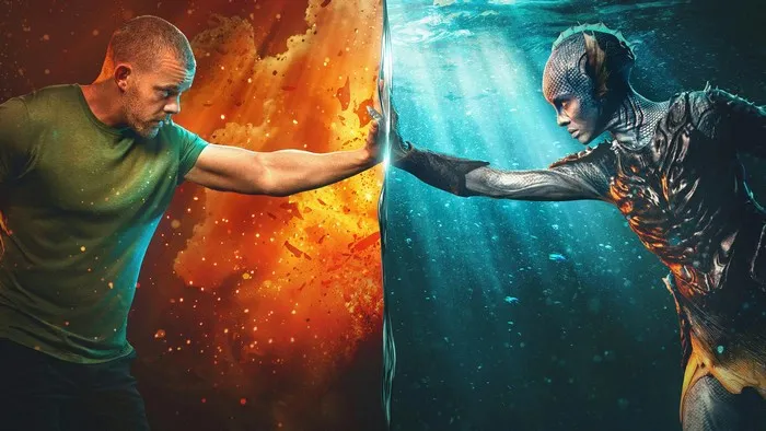 Постер сериала «Война между сушей и морем»
