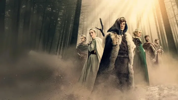Постер сериала «Цикл Пендрагона: Восхождение Мерлин»